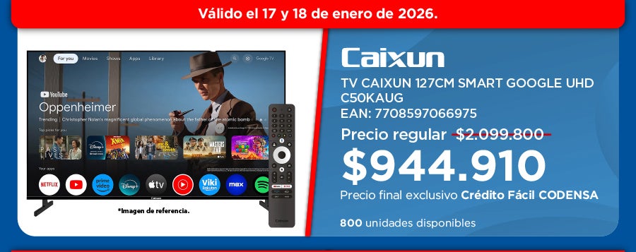 Cr&eacute;dito f&acute;cil codensa